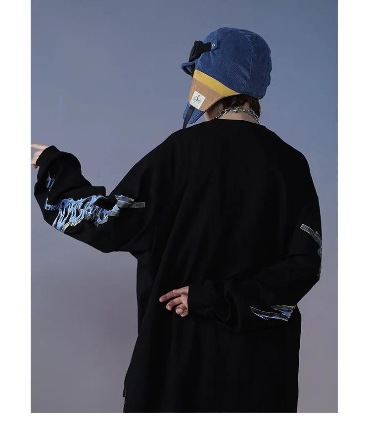 Men Hip Hop T Shirt Streetwear Retro Angel Print Harajuku Tshirt by Vimost Shop