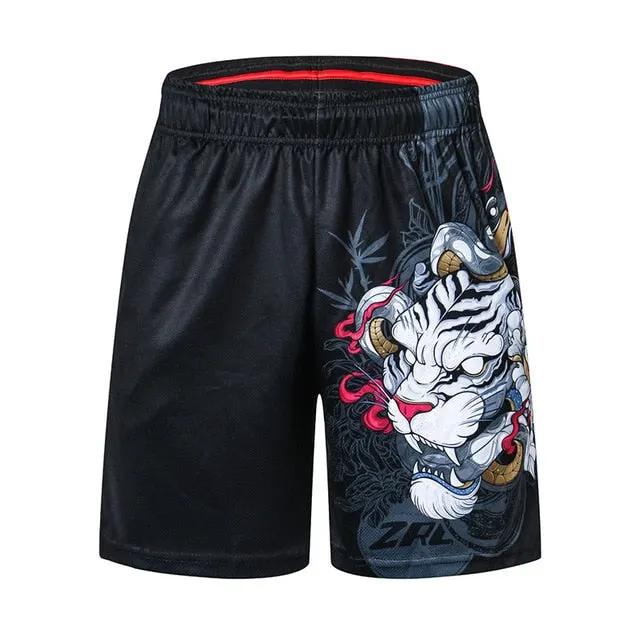 Men Fashion Summer Beach Causal Fitness 3d Print Shorts Brand Clothing Loose Fashion Mens Pattern Funny Trousers by Vimost Shop