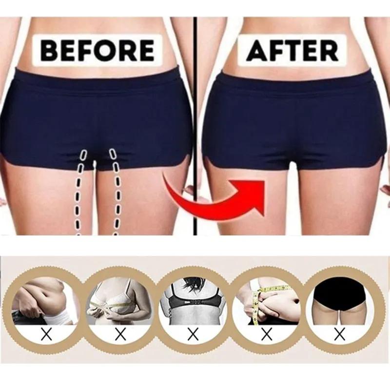 Shapewear Anti Cellulite Compression Leggings Leg Slimming Body Shaper High Waist Tummy Control Panties Thigh Sculpting Slimmer by Vimost Shop