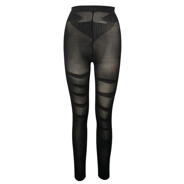 Shapewear Anti Cellulite Compression Leggings Leg Slimming Body Shaper High Waist Tummy Control Panties Thigh Sculpting Slimmer by Vimost Shop