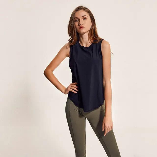Mesh Patchwork Women Loose Fit Solid Yoga Fitness by Vimost Shop