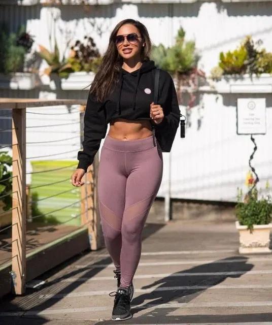Womens Cartoon Ice Cream God Horse Leggings Print Fitness Legging Sexy Silm Leging Star Stretch Pants by Vimost Shop