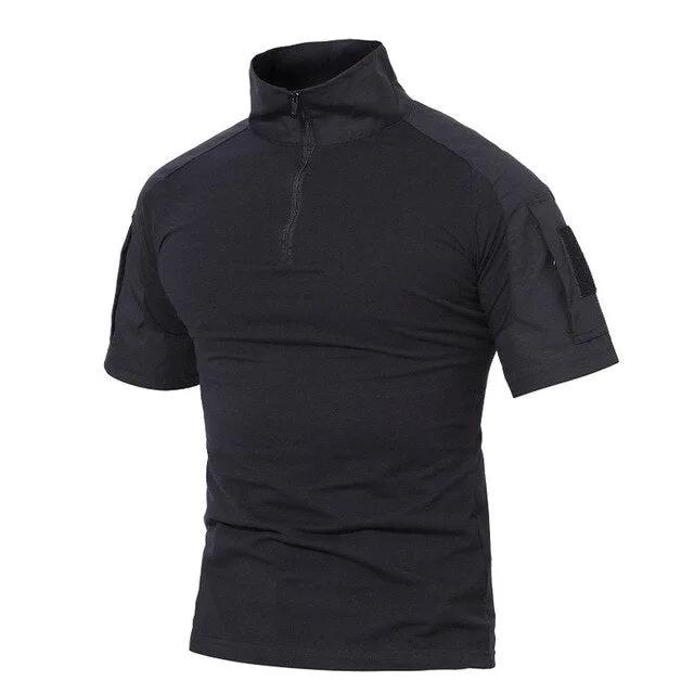 Men Summer T Shirts Airsoft Army Tactical T Shirt Short Sleeve Military Camouflage Cotton Tee Shirts Paintball Clothing by Vimost Shop