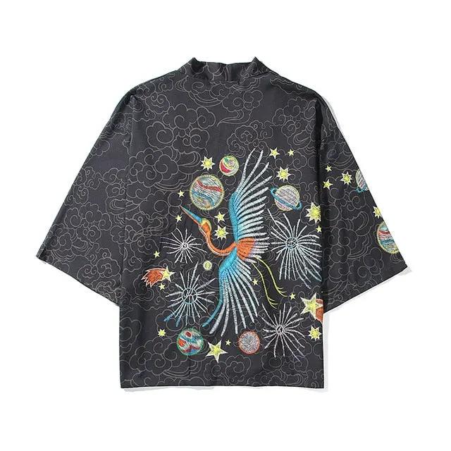 i Japanese Style Anime Tiger Cardigan Kimono Cosplay Harajuku Women Men Yukata Streetwear White Traditional Robe Tops by Vimost Shop