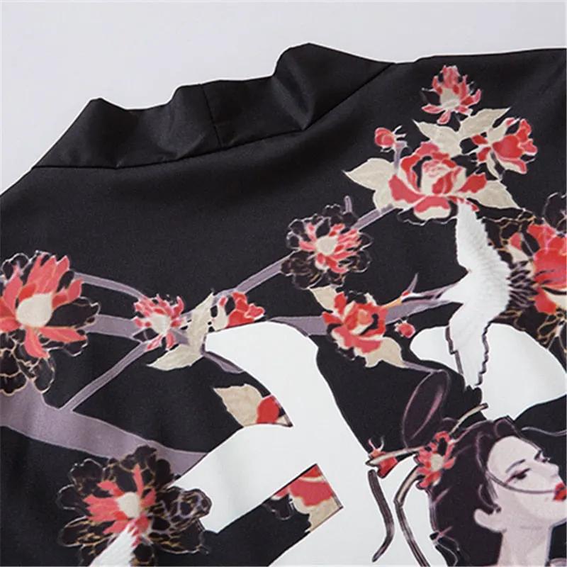 Anime Beauty Devil Kimono Streetwear Style Men Women Cardigan Japanese Robe Female Traditional Clothing by Vimost Shop