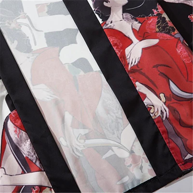 Anime Beauty Devil Kimono Streetwear Style Men Women Cardigan Japanese Robe Female Traditional Clothing by Vimost Shop