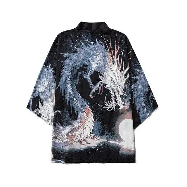Anime Beauty Devil Kimono Streetwear Style Men Women Cardigan Japanese Robe Female Traditional Clothing by Vimost Shop