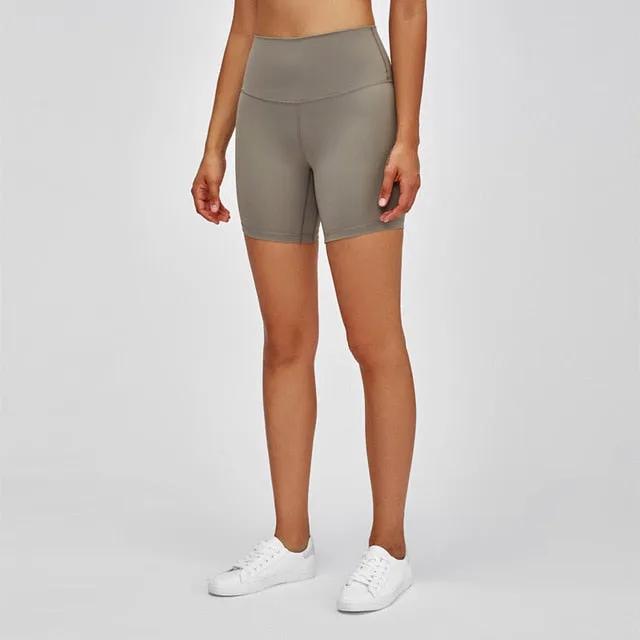 High Waisted Workout Shorts Women Super Stretchy Athletic Shorts Soft Fitness Shorts Women Biker Shorts by Vimost Shop