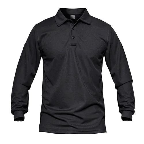 Men Tactical T-shirts Summer Quick Dry Performance Airsoft T-shirts Long Sleeve Lightweight Pique Jersey Golf T-shirts by Vimost Shop
