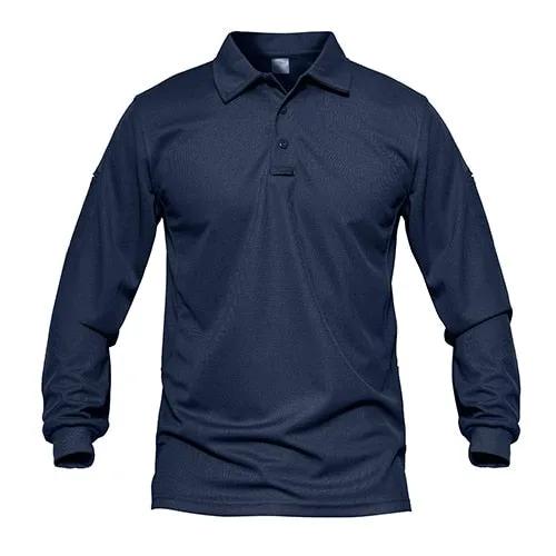 Men Tactical T-shirts Summer Quick Dry Performance Airsoft T-shirts Long Sleeve Lightweight Pique Jersey Golf T-shirts by Vimost Shop