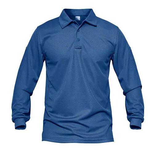Men Tactical T-shirts Summer Quick Dry Performance Airsoft T-shirts Long Sleeve Lightweight Pique Jersey Golf T-shirts by Vimost Shop