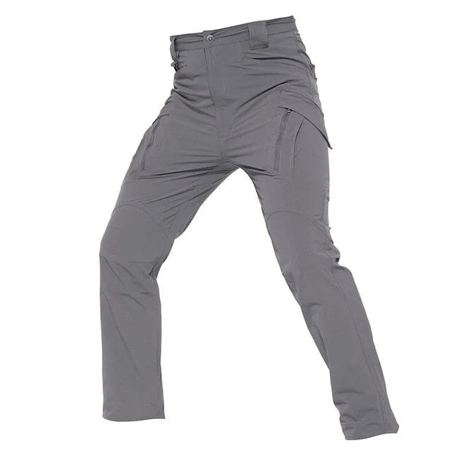 Summer Lightweight Tactical Pants Waterproof Men's Cargo Pants Quick Dry Pants Army Military Combat Trousers Outdoor by Vimost Shop