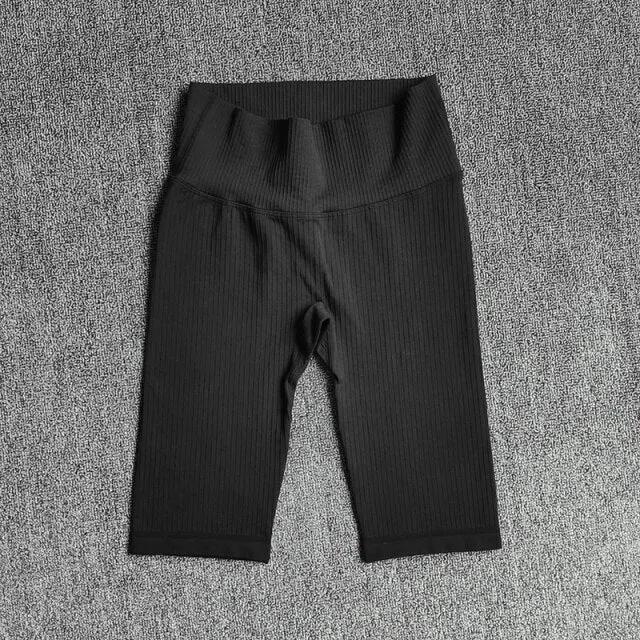 Seamless Fitness Women Yoga Shorts High Waist Workout Shorts Hip Push Up Yoga Running Shorts Sport Gym Leggings by Vimost Shop