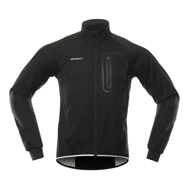 Cycling Jacket Men Winter Thermal Softshell Windproof Waterproof Bike Jacket MTB Coat Bicycle Clothing Reflective by Vimost Shop