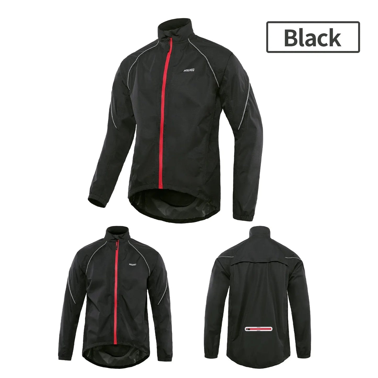 Mens Cycling Windbreaker Jackets Bicycle Raincoat Waterproof Motorcycle Clothing Outerwear Bike Jersey Lightweight by Vimost Shop
