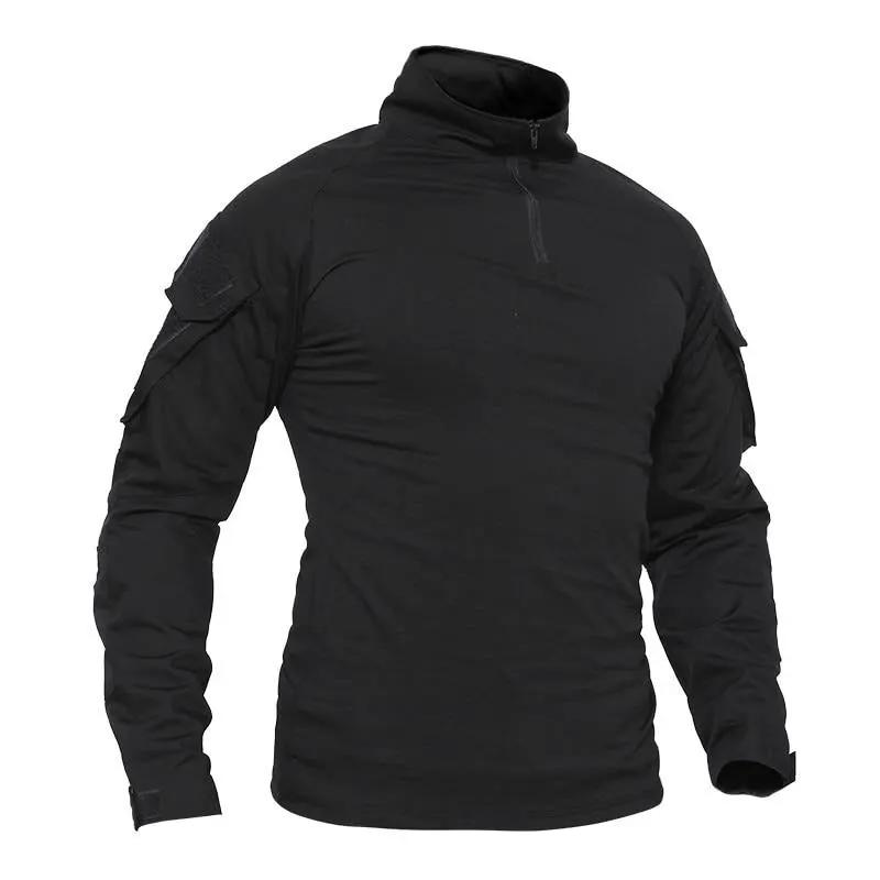 T-shirts Men Navy Military Tactical T-shirts Long Sleeve Combat Army tshirts Quick Dry Multicam Airsoft Man Top Tees by Vimost Shop