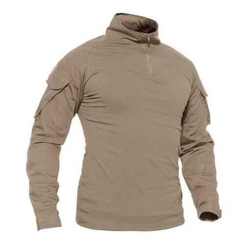 T-shirts Men Navy Military Tactical T-shirts Long Sleeve Combat Army tshirts Quick Dry Multicam Airsoft Man Top Tees by Vimost Shop