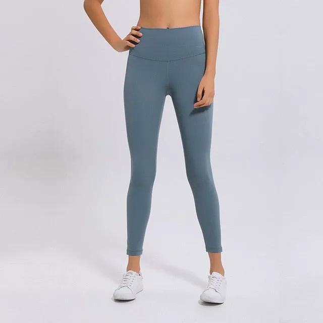 Women Stretchy High Waist Gym Sport Tights Yoga Pants by Vimost Shop