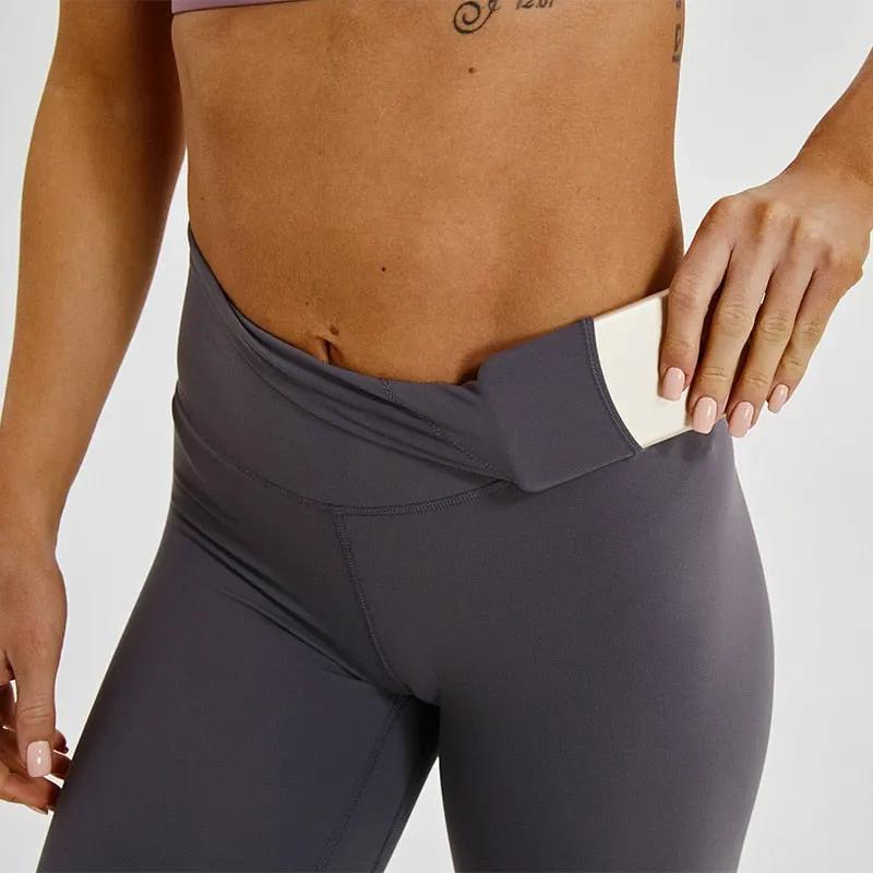 Women Stretchy High Waist Gym Sport Tights Yoga Pants by Vimost Shop