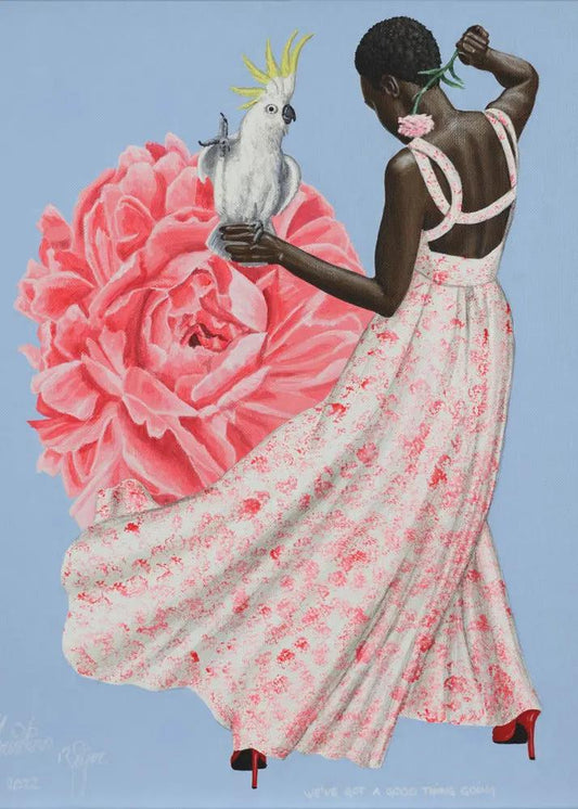 Wall art Weve Got a Good Thing Going by Christian Beijer