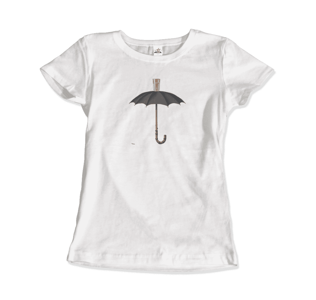 Rene Magritte Hegel's Holiday, 1958 artwork t-shirt by Art-O-Rama Shop