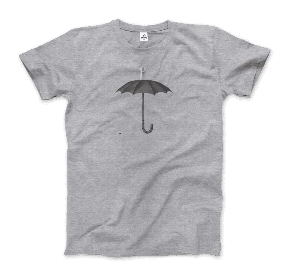 Rene Magritte Hegel's Holiday, 1958 artwork t-shirt by Art-O-Rama Shop