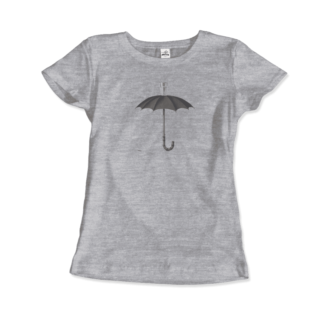 Rene Magritte Hegel's Holiday, 1958 artwork t-shirt by Art-O-Rama Shop
