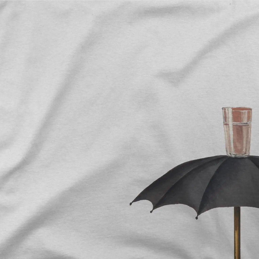 Rene Magritte Hegel's Holiday, 1958 artwork t-shirt by Art-O-Rama Shop