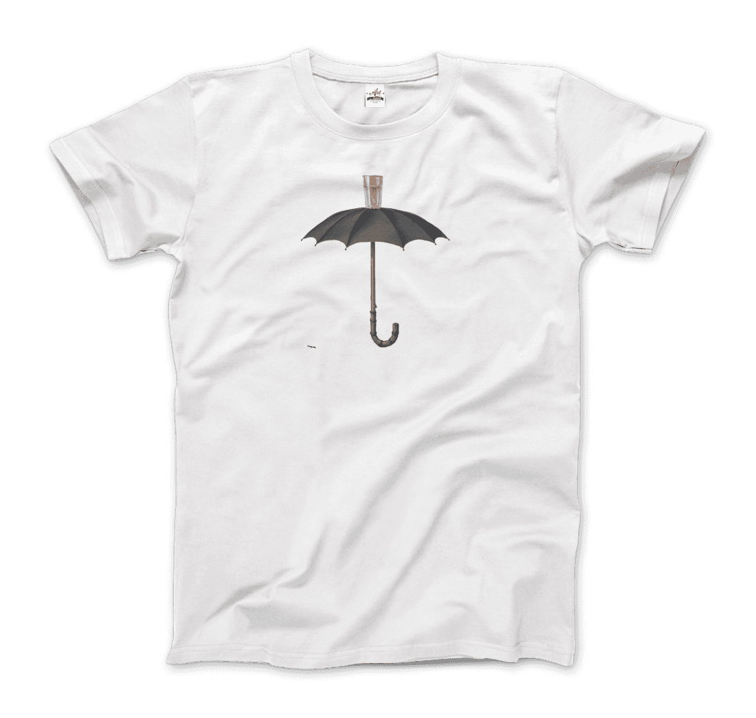 Rene Magritte Hegel's Holiday, 1958 artwork t-shirt by Art-O-Rama Shop
