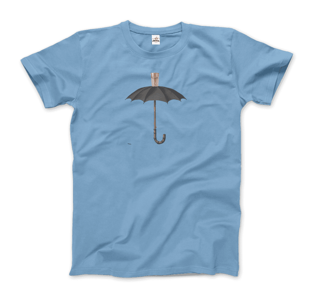 Rene Magritte Hegel's Holiday, 1958 artwork t-shirt by Art-O-Rama Shop