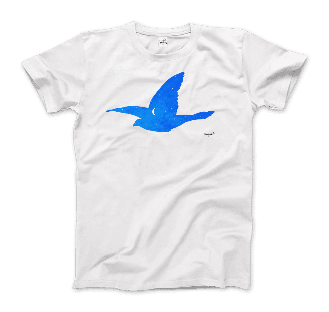 Rene Magritte Le Baiser, 1957 artwork t-shirt by Art-O-Rama Shop