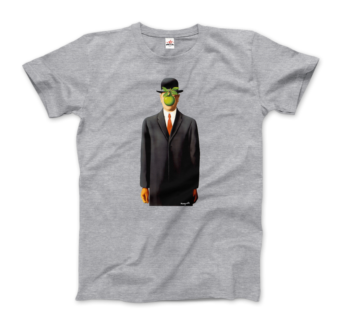 Rene Magritte the Son of Man, 1964 artwork t-shirt by Art-O-Rama Shop