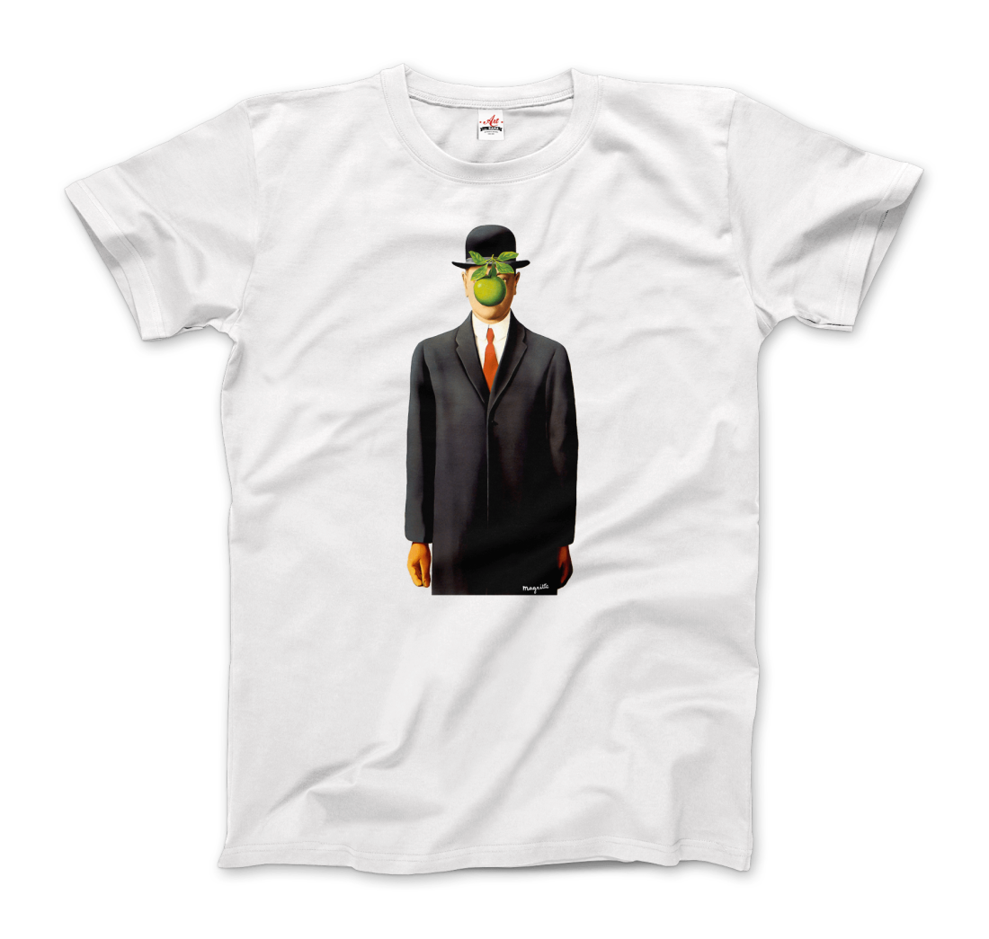 Rene Magritte the Son of Man, 1964 artwork t-shirt by Art-O-Rama Shop