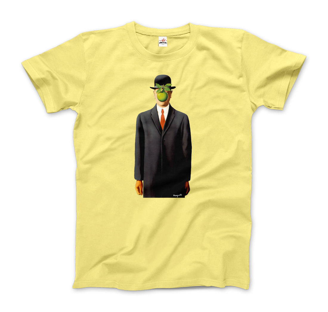 Rene Magritte the Son of Man, 1964 artwork t-shirt by Art-O-Rama Shop