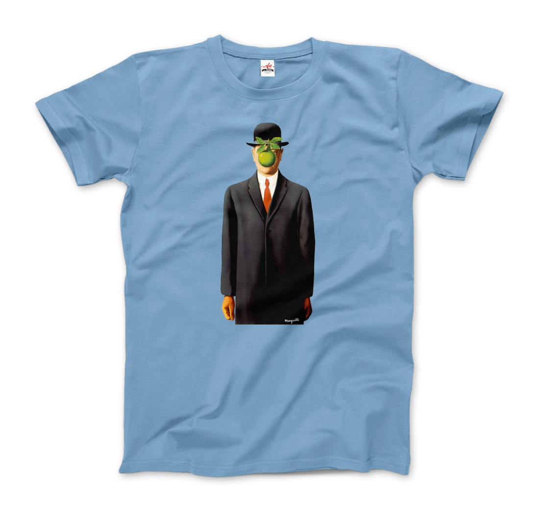 Rene Magritte the Son of Man, 1964 artwork t-shirt by Art-O-Rama Shop