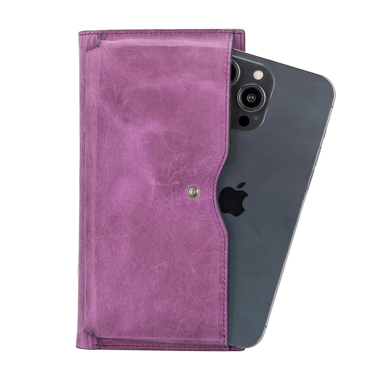 Riverton Women's Leather Wallet with Cell Phone Section by TORONATA