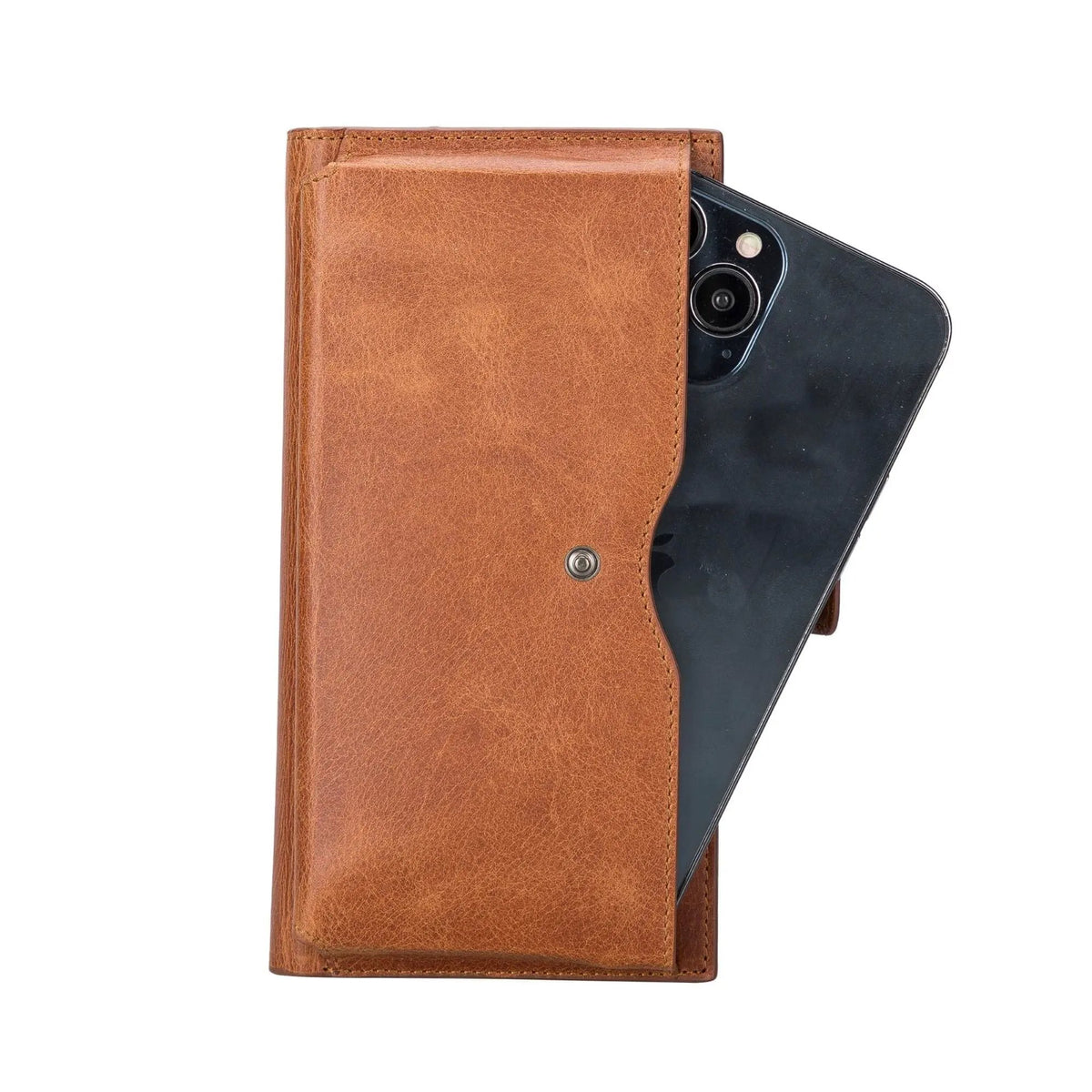 Riverton Women's Leather Wallet with Cell Phone Section by TORONATA