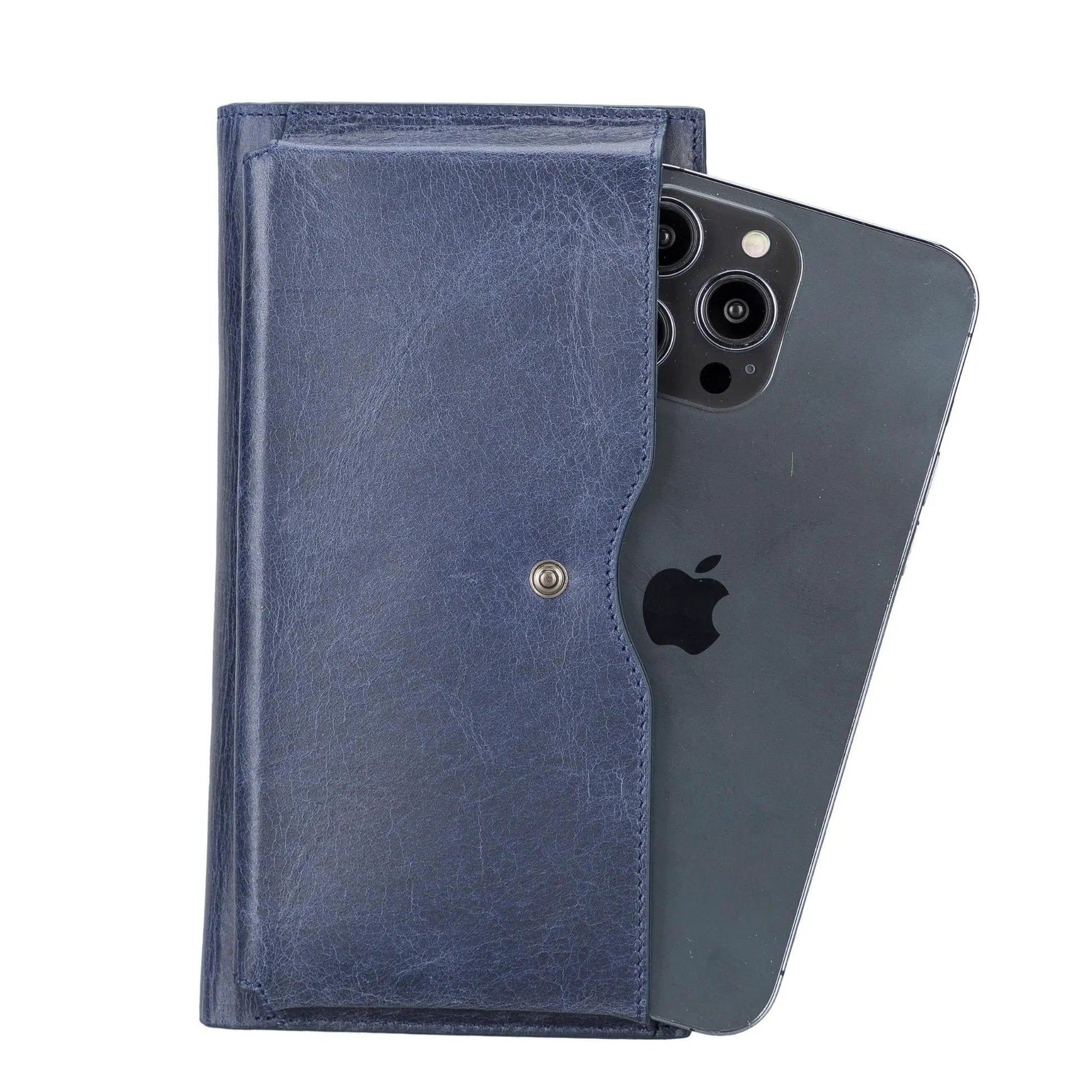 Riverton Women's Leather Wallet with Cell Phone Section by TORONATA