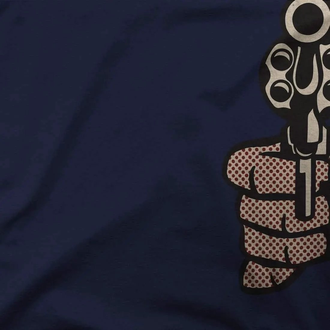 Roy Fox Lichtenstein, Pistol 1964 artwork t-shirt by Art-O-Rama Shop