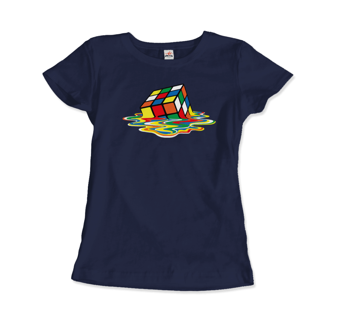 Rubick's Cube Melting, Sheldon Cooper's t-shirt by Art-O-Rama Shop