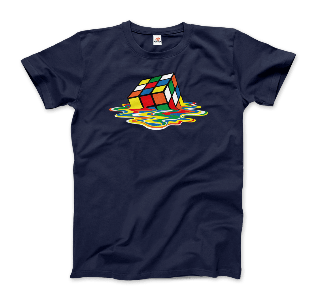 Rubick's Cube Melting, Sheldon Cooper's t-shirt by Art-O-Rama Shop