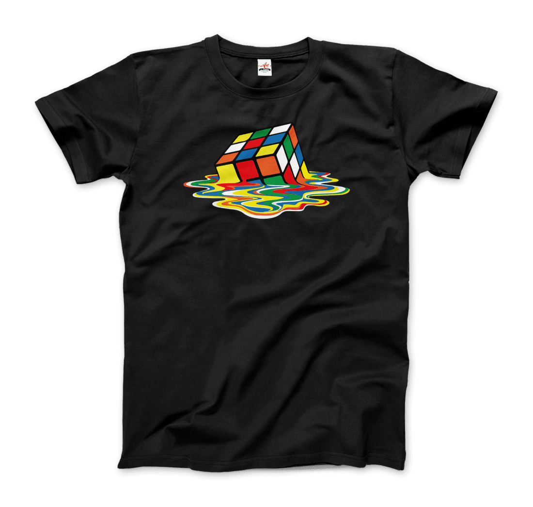 Rubick's Cube Melting, Sheldon Cooper's t-shirt by Art-O-Rama Shop