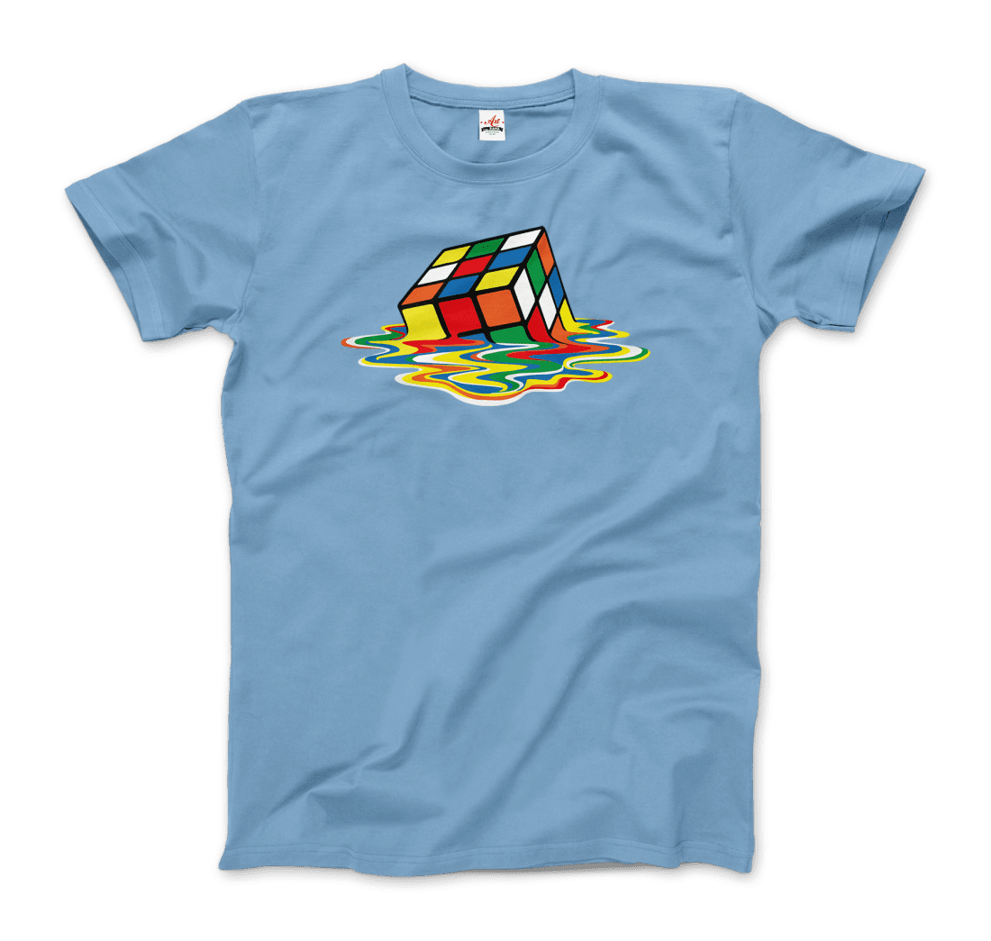 Rubick's Cube Melting, Sheldon Cooper's t-shirt by Art-O-Rama Shop