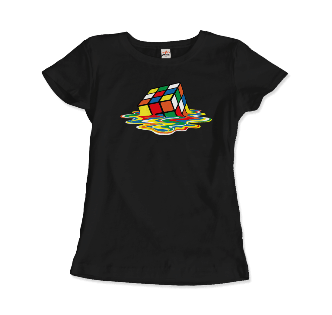 Rubick's Cube Melting, Sheldon Cooper's t-shirt by Art-O-Rama Shop