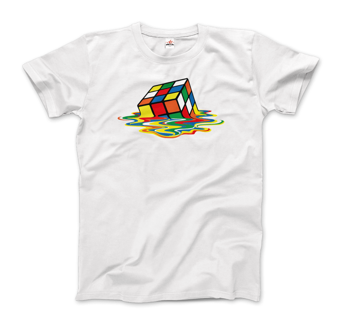 Rubick's Cube Melting, Sheldon Cooper's t-shirt by Art-O-Rama Shop