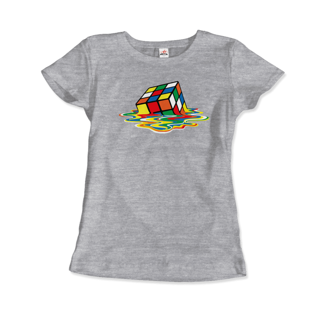 Rubick's Cube Melting, Sheldon Cooper's t-shirt by Art-O-Rama Shop
