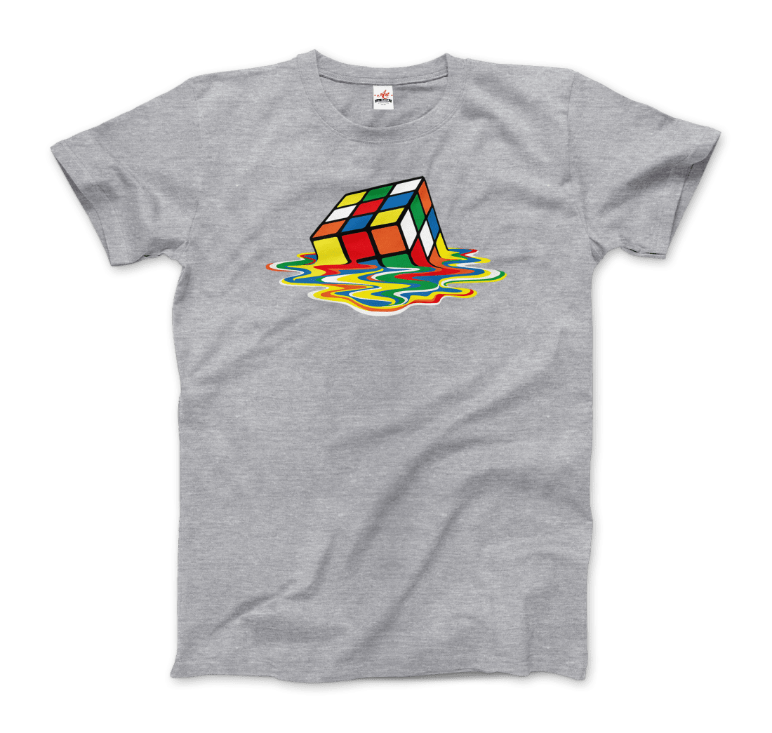 Rubick's Cube Melting, Sheldon Cooper's t-shirt by Art-O-Rama Shop