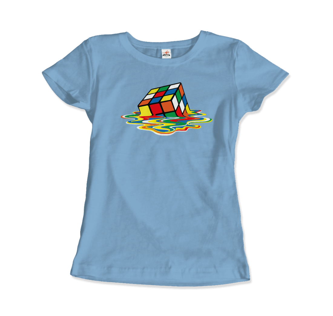 Rubick's Cube Melting, Sheldon Cooper's t-shirt by Art-O-Rama Shop