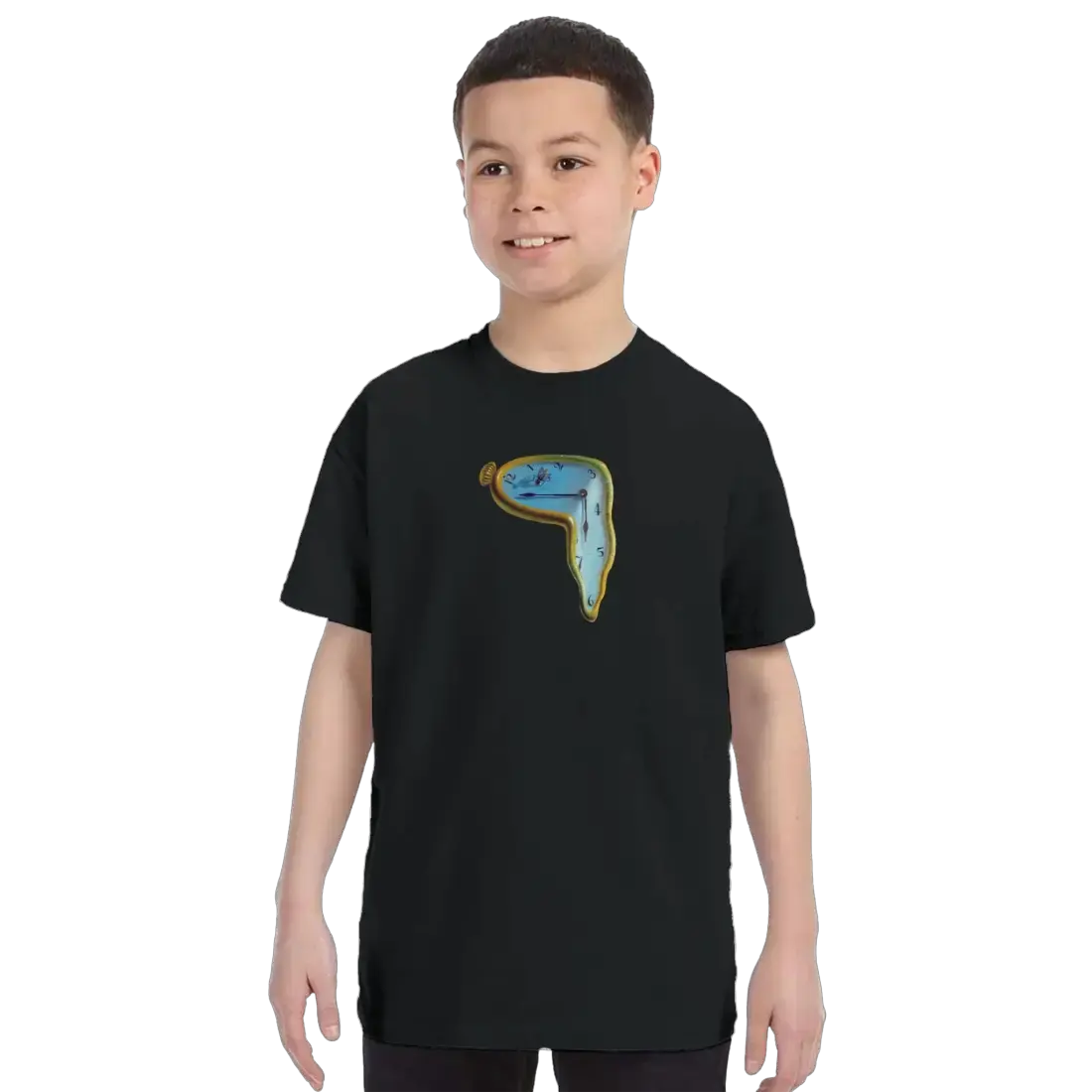Salvador Dali Melting Watch artwork t-shirt by Art-O-Rama Shop