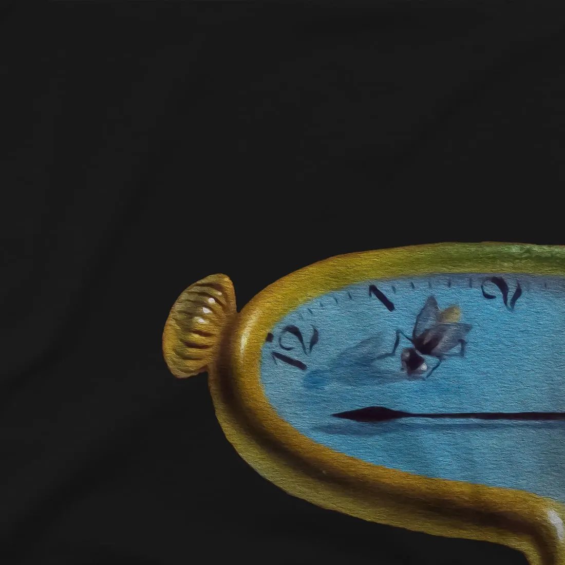 Salvador Dali Melting Watch artwork t-shirt by Art-O-Rama Shop